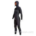 Women's 5/4mm Front Zip Hooded Full Wetsuit